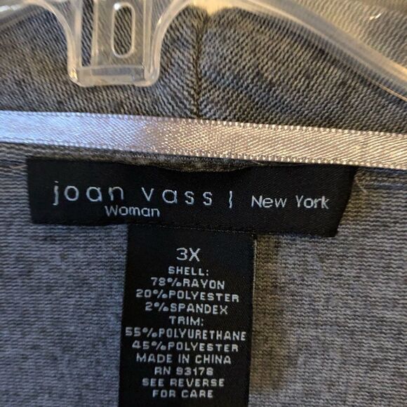 Joan Vass Waterfall Open Cardigan - Picture 10 of 15